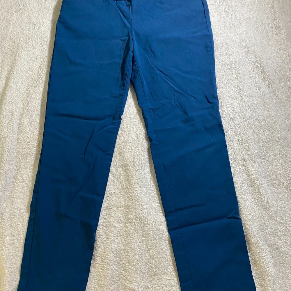 Van Heusen || Blue Dress Pants || Size 6 (Fits 8)